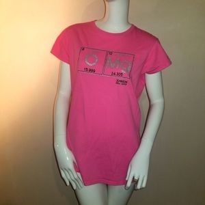 Nerdy Johnson Space Center OMg Glitter Shirt